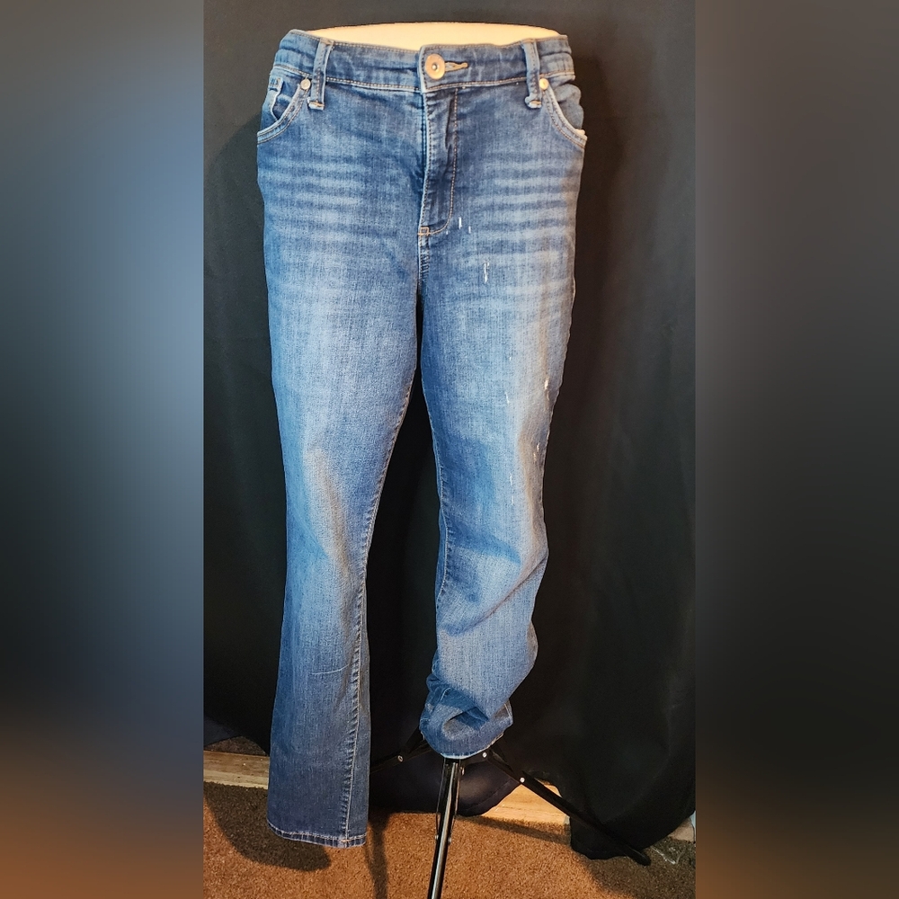 Womens Nine West 14/32 Cigarette Fit Skinny Leg Jeans